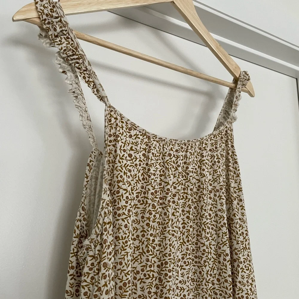 Rylee + Cru Cream Floral Mini Dress - Picture 3 of 7